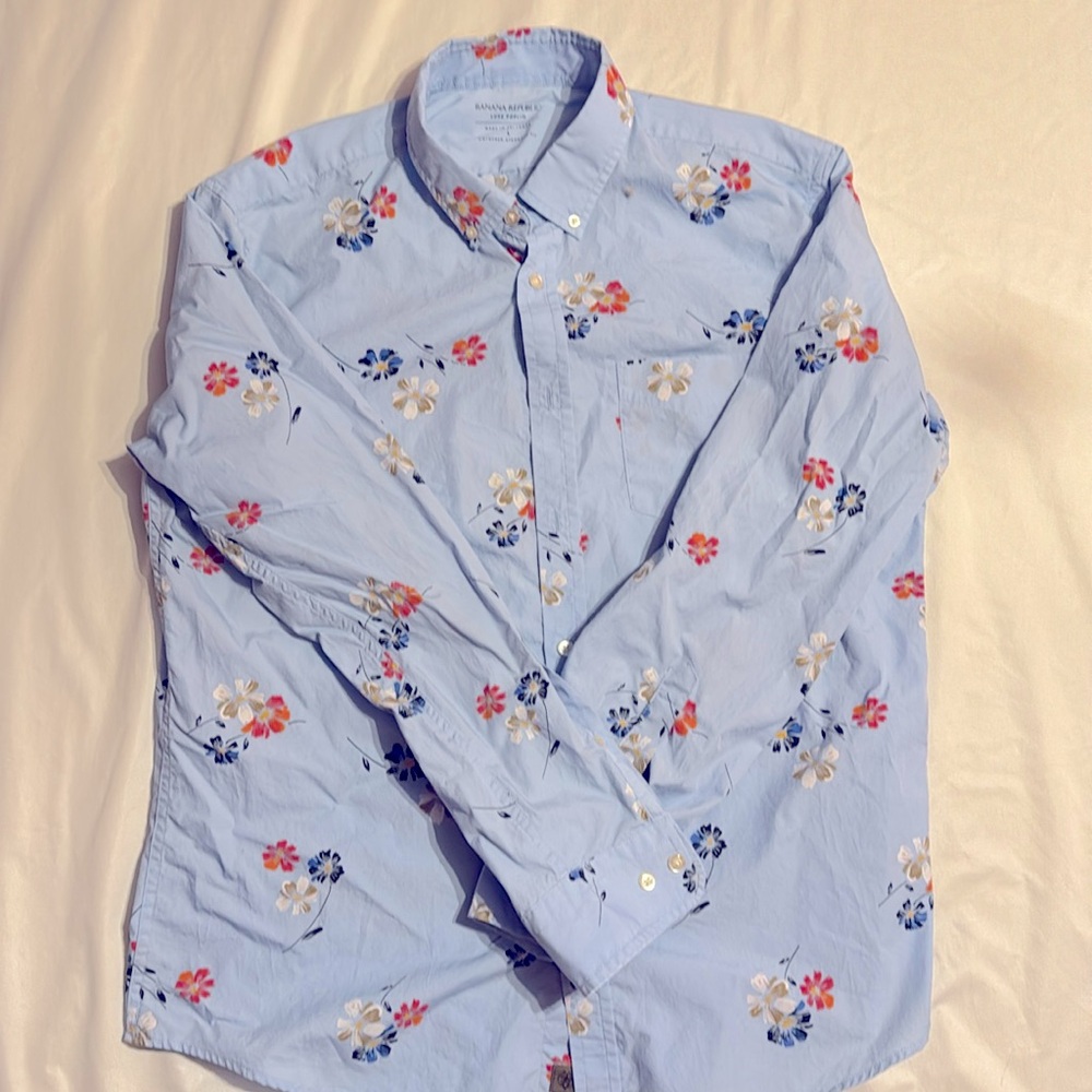 Banana Republic Poplin Oxford - Size L